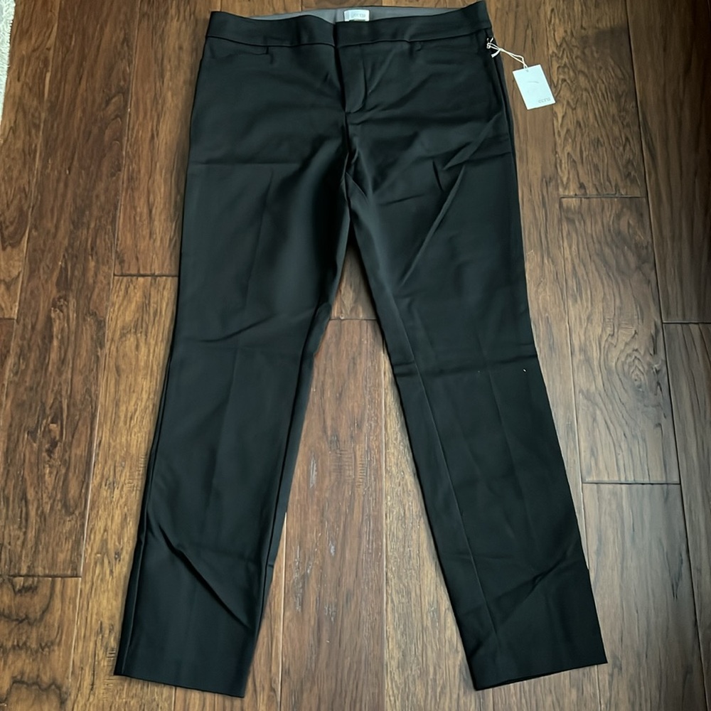 New- Ecru Black Pants